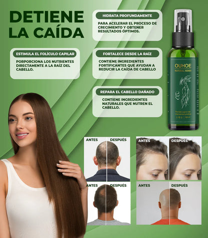 OUHOE  2X1 Repara Fortalece y Luce Un Cabello Radiante