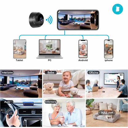 GhostCam™ Mini Cámara Espía