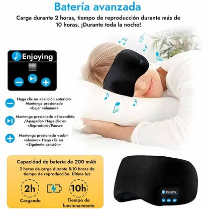 Snoozic™ Antifaz Bluetooth