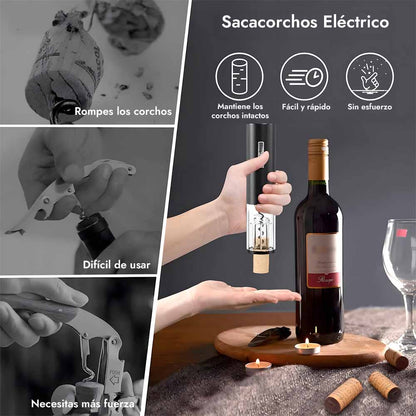 CorkTech™ Sacacorchos 4 en 1