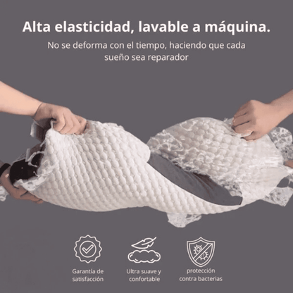 DELUXE ERGONOMIC PLUS Almohada Ortopedica 3d Con Alineación Cervical Perfecta- Promo 2x1